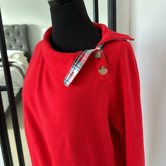 J Crew turtleneck sweatshirt nwot size medium - Picture 4 of 5